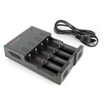 T4s Intelligent 4-Bay Universal Battery Charger