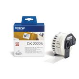 BROTHER DK22225 White Label Printer Tape & Label