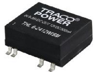 DC/DC converter 18. . .75 VDC 15 VDC 6 W, THL 6-4823WISM, Traco Power