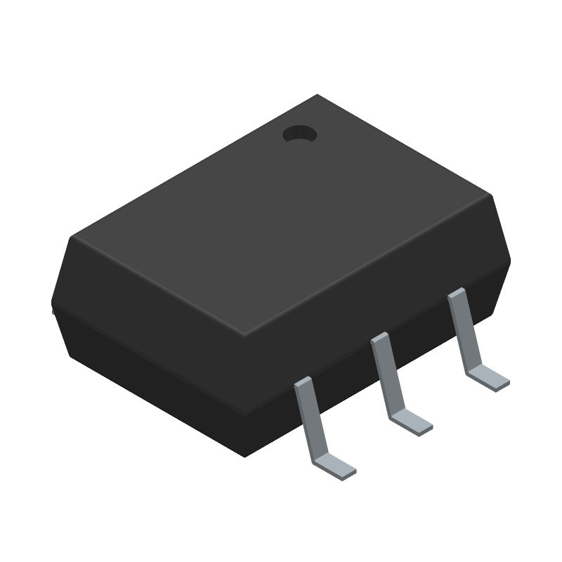 Solid State Relay 50mA 1.5V DC-IN 0.55A 60V AC/DC-OUT 6-Pin PDIP SMD Tube