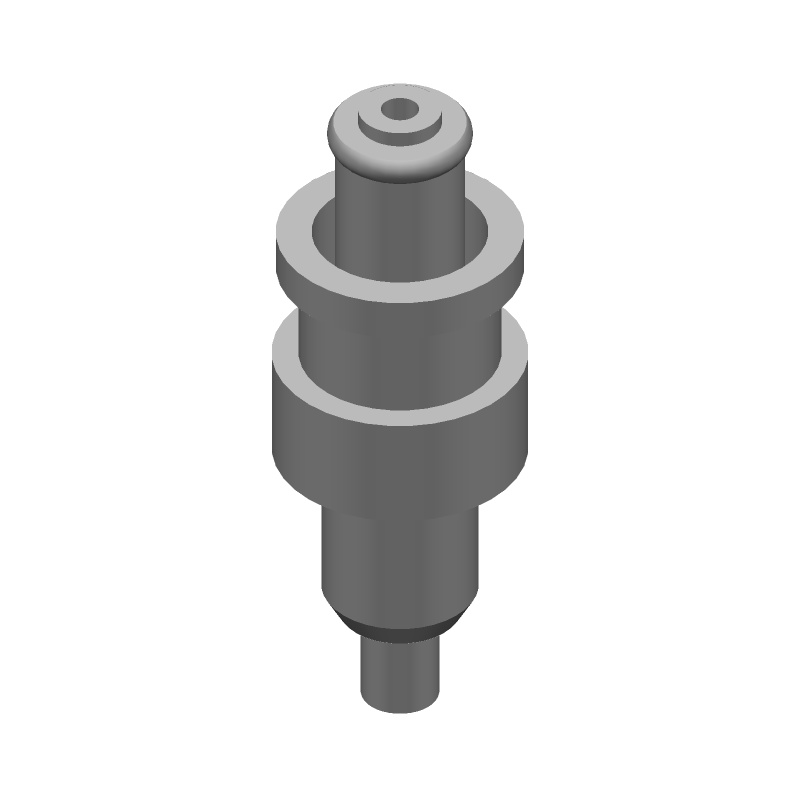 SHV RF Coax Connector, Female, Crimp, 5kV, 300MHz, Gold/Nickel