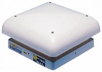 4pole roof fan w/backdraught shutter,65W