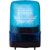 Outdoor Rated (UL1638),  Blue LED,  DC24V,  IP66,  Triple Flash (110 fpm)