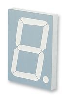 Green 1-Digit 7-Seg LED Display, 20mA, DIP-16