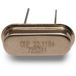 Crystal 16.384MHz ±15ppm (Tol) ±30ppm (Stability) 20pF FUND 35Ohm 2-Pin HC-49/UP Thru-Hole Bulk