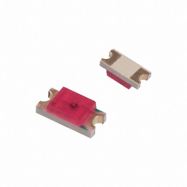 1206 Red LED Emitter, 20mA, 3.8V, 160° Viewing Angle