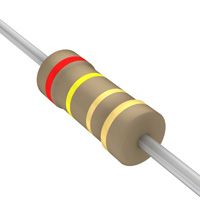 RES 2.4 OHM 1/4W 5% AXIAL