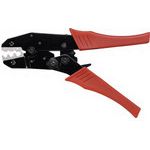 PROFESSIONAL RATCHETING CRIMP TOOL, MODULAR PLUG DEC MMJ 6 POSITION WITH AN OFFSET RELEASE TAB