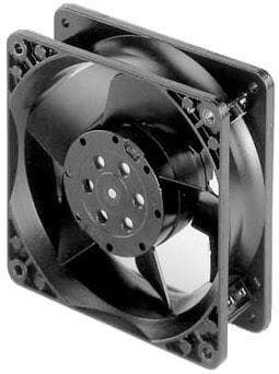 115V AC Axial Fan, 106CFM, Ball Bearing, 119x119x38mm