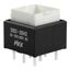 Switch Push Button ON ON DPDT Square Button 5A 250VAC 30VDC Alternate Contact Thru-Hole PC Pins