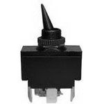 Switch Toggle ON OFF DPST Toggle Quick Conn 20A 250VAC Panel Mount with Threads