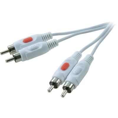 SpeaKa Professional RCA plug (phono) to RCA plug (phono) Audio Extension Cable