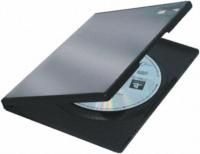 Fellowes Black Storage Media Case, Pack of 5