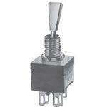 DPDT Toggle Switch, Flat Lever, Solder Lug, 7A 250VAC, Mom OFF Mom