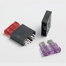 Fuse Holder, 80V, 20A, Illuminated, PCB Mount, ATO/ATC