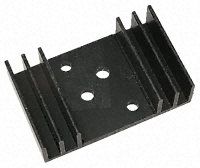 Heatsink, TO-3, 6K/W, 37.5 x 60 x 15mm