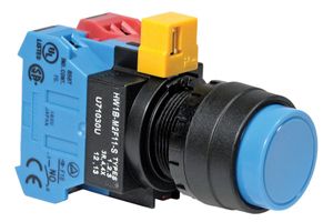 Switch Push Button N.O./N.C. 4PST Extended Round Button 10A 440VAC 220VDC 745.7VA Maintained Contact Screw Panel Mount