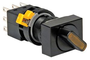 Electromechanical Switch Selector Switch N.O./N.C. DPDT 5A