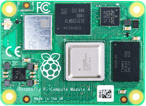 Wireless Compute Module 4 SoM, 4GB LPDDR4, Lite