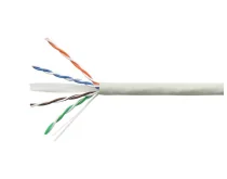 Copper Cable, Category 6, unshielded, LSZH, 1000 ft, gray