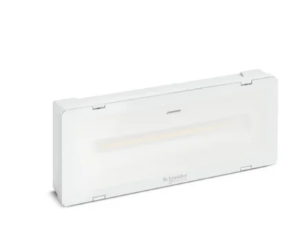 Emergency luminaire, Exiway Smartled, Dicube, 210lm, non maintained, 1h, IP65, white