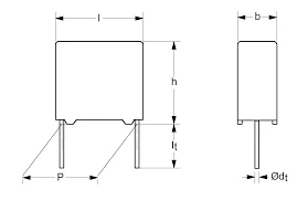 Cap Film Suppression X2 0.22uF 275VAC PP 10% (26 X 8.5 X 18mm) Radial Wound 15mm 85°C Box