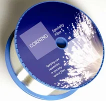 Component fiber for EDFAs, couplers, and other DWDM components