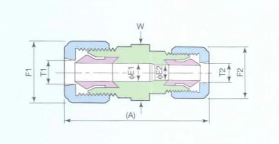 Reducing type; SUPER 300 TYPE PILLAR FITTING