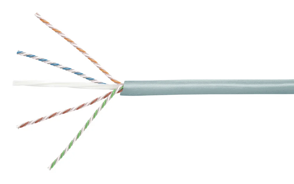 Verified Category 6A U/UTP Cable. slate Jacket. 4 Pair