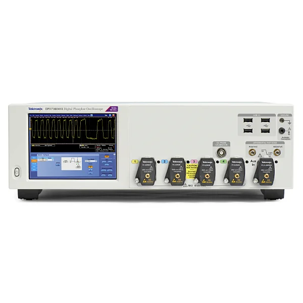 Tektronix DPO75902SX | Digital phosphor oscilloscope, 1-channel / 59 GHz / 200 GSa / s or 2-channel / 33 GHz / 100 GSa / s, with patented ATI technology (Asynchronous Time Interleaving).
